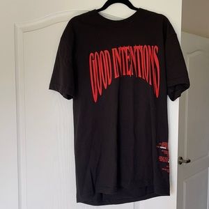 VLONE "BAD INTENTIONS" NAV TEE